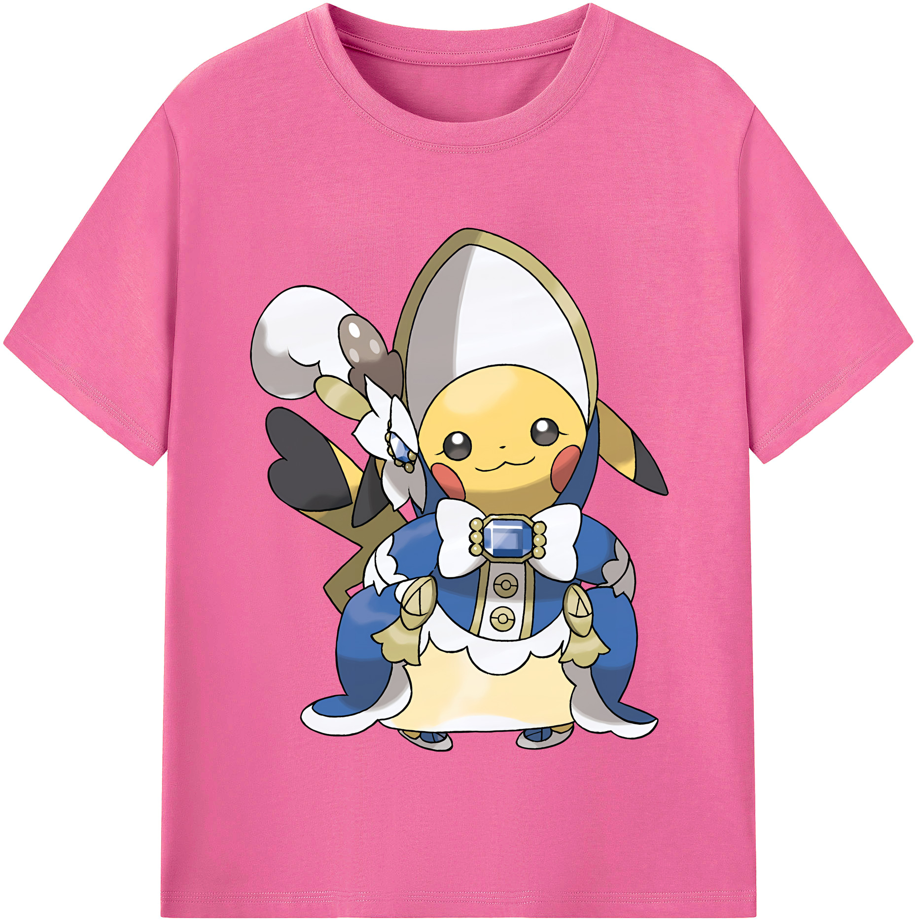 （画像用） ポケットモンスター Pokémon レディースカジュアルプリントTシャツ（綿100％）